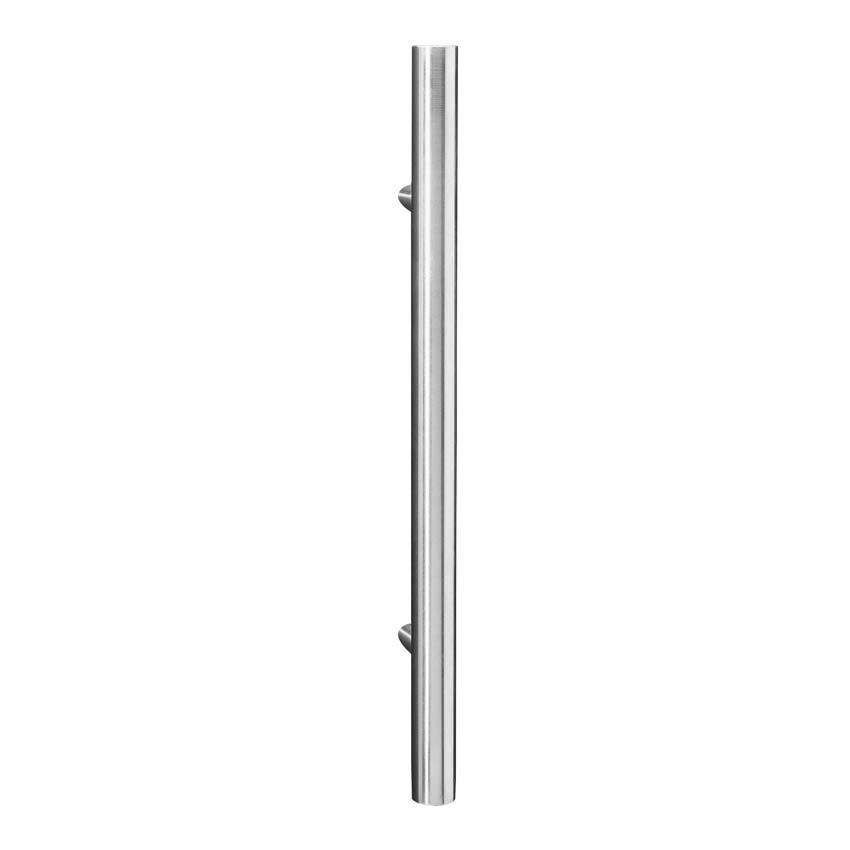Karcher Design T Shaped Offset Pull Handle in Satin Stainless Steel- ES3G-71