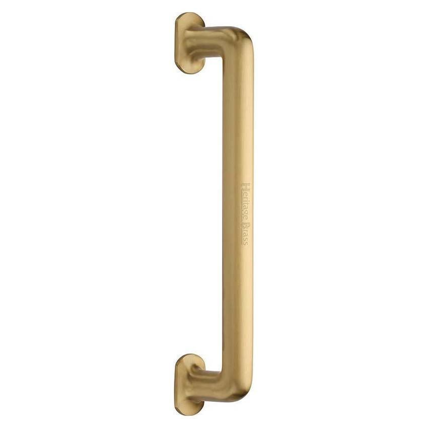 Heritage Brass Door Pull Handle Traditional Design in Satin Brass Finish- V1376-SB 