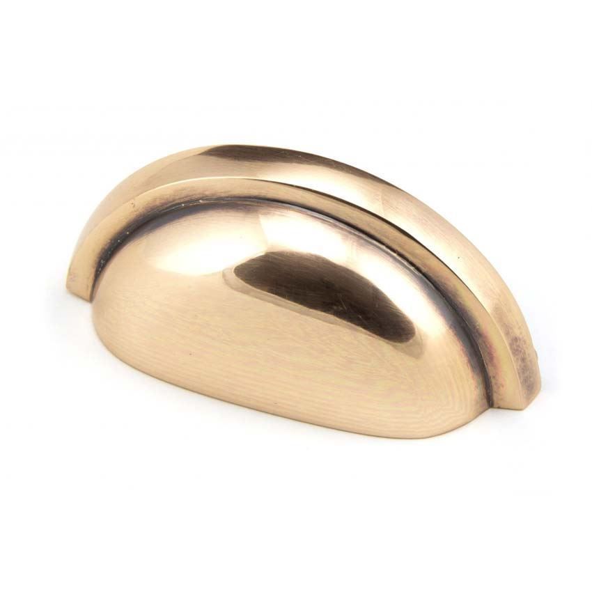 Polished Bronze Regency Concealed Drawer Pull- 45409