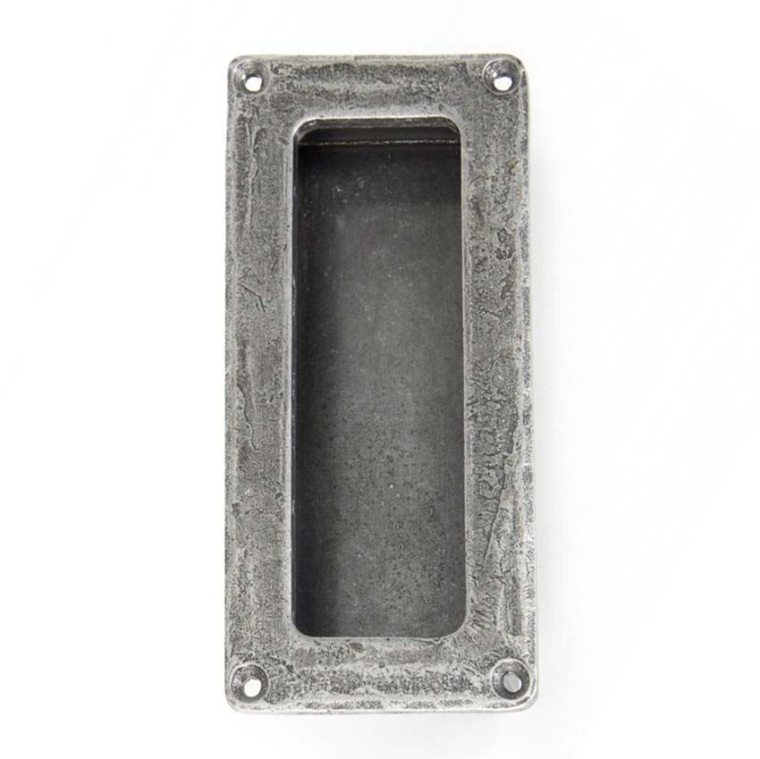 Pewter FLUSH PULL HANDLE- 83654 