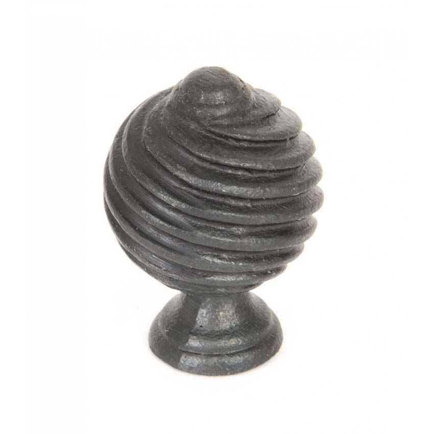 Beeswax Twist Cupboard Knob - 33375