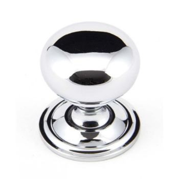 Polished Chrome Mushroom Cabinet Knob -92032 Polished Chrome Mushroom Cabinet Knob -92032