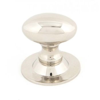 Polished Nickel Oval Cabinet Knob - Polished Nickel Oval Cabinet Knob - 83886  Polished Nickel Oval Cabinet Knob - Polished Nickel Oval Cabinet Knob - 83886