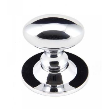 Polished Chrome Oval Cabinet Knob -92034 Polished Chrome Oval Cabinet Knob -92034