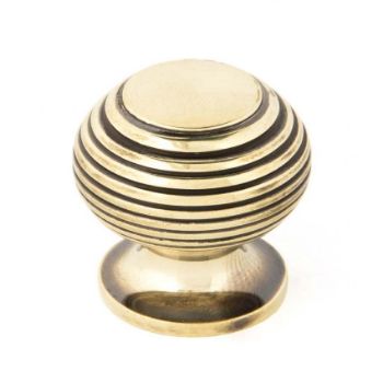Beehive Cabinet Knob in Aged Brass - 83865 Beehive Cabinet Knob in Aged Brass - 83865