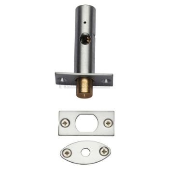 Rack Bolt without Turn in Satin Chrome- RB7-SC  Rack Bolt without Turn in Satin Chrome- RB7-SC