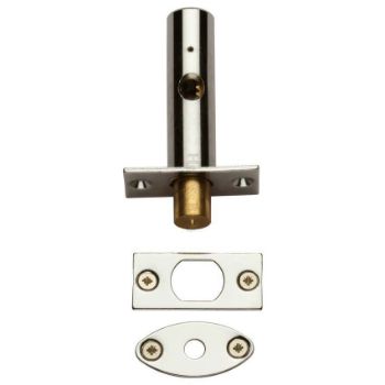 Rack Bolt without Turn in Polished Nickel- RB7-PNF  Rack Bolt without Turn in Polished Nickel- RB7-PNF