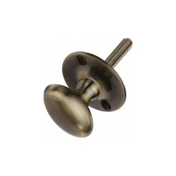 Heritage Brass Thumb-turn for Door Security Rack-bolt in Antique Brass Finish- BT5-AT Picture of Heritage Brass Thumb-turn for Door Security Rack-bolt in Antique Brass Finish- BT5-AT