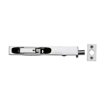 Lever Flush Door Bolt In Polished Chrome Finish - C1680-6-PC Lever Flush Door Bolt In Polished Chrome Finish - C1680-6-PC