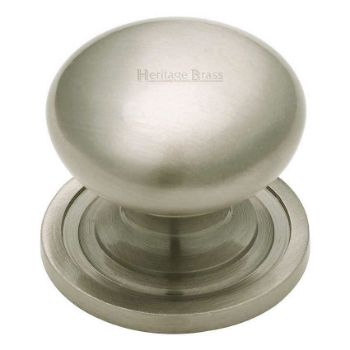 Round Design Cabinet Knob in Satin Nickel Finish - C2240-SN Round Design Cabinet Knob in Satin Nickel Finish - C2240-SN