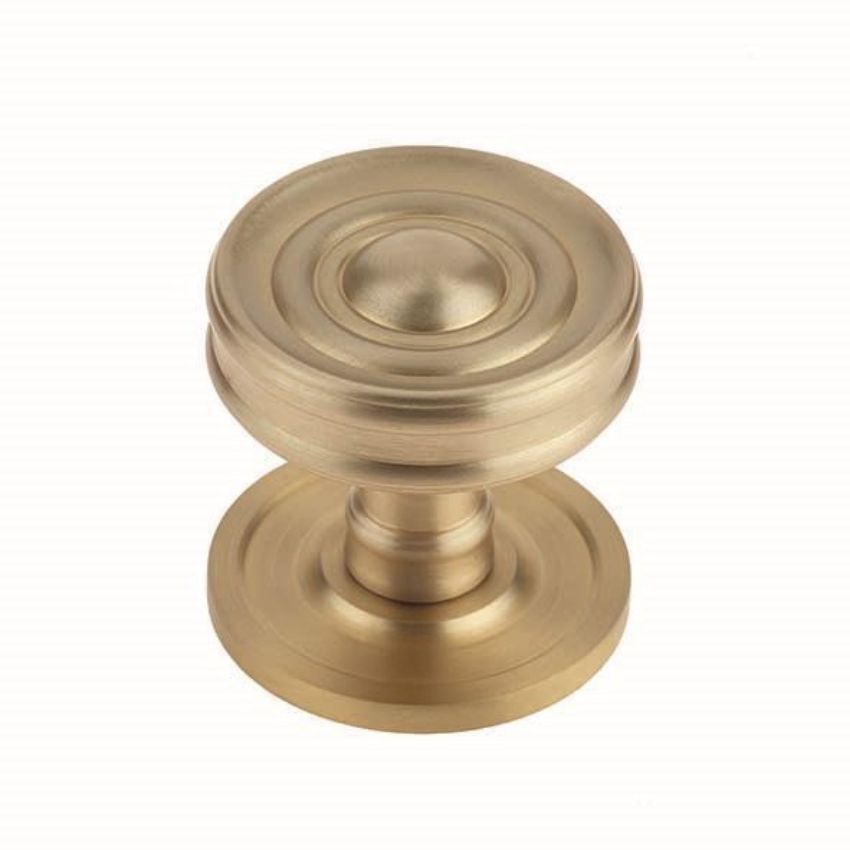 Bloomsbury Cupboard Knob Furniture- Satin Brass- BUR111SB