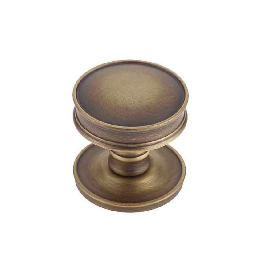 Berkeley Cupboard Knob Furniture- Antique Brass- BUR110AB