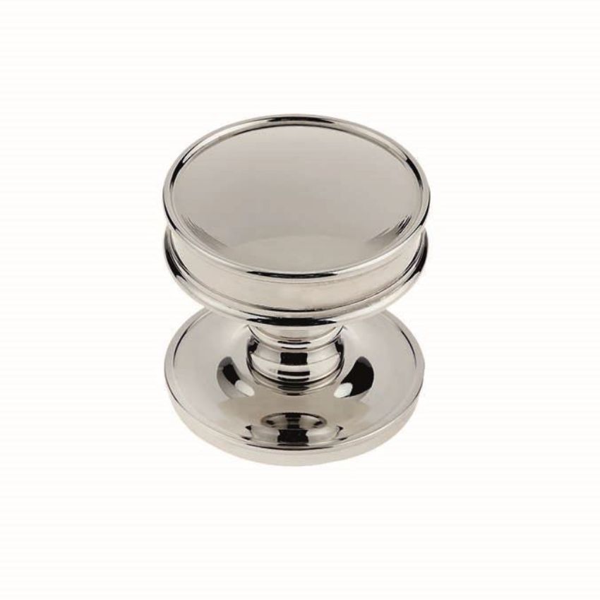 Berkeley Cupboard Knob Furniture- Polished Nickel- BUR110PN