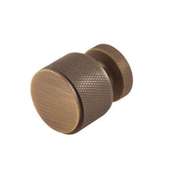Piccadilly Cupboard Knobs- Antique Brass- BUR400AB  Piccadilly Cupboard Knobs- Antique Brass- BUR400AB