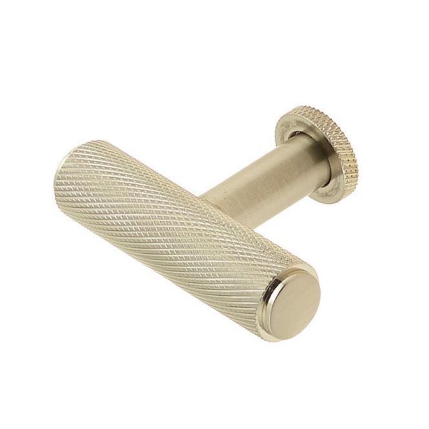 Piccadilly T Bar Cupboard Knobs- Satin Nickel - BUR401SN