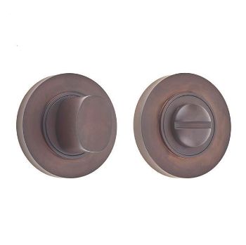 Burlington Square Turn and Release with Plain Rose- Dark Bronze- BUR81DB BUR50DB Burlington Square Turn and Release with Plain Rose- Dark Bronze- BUR81DB BUR50DB
