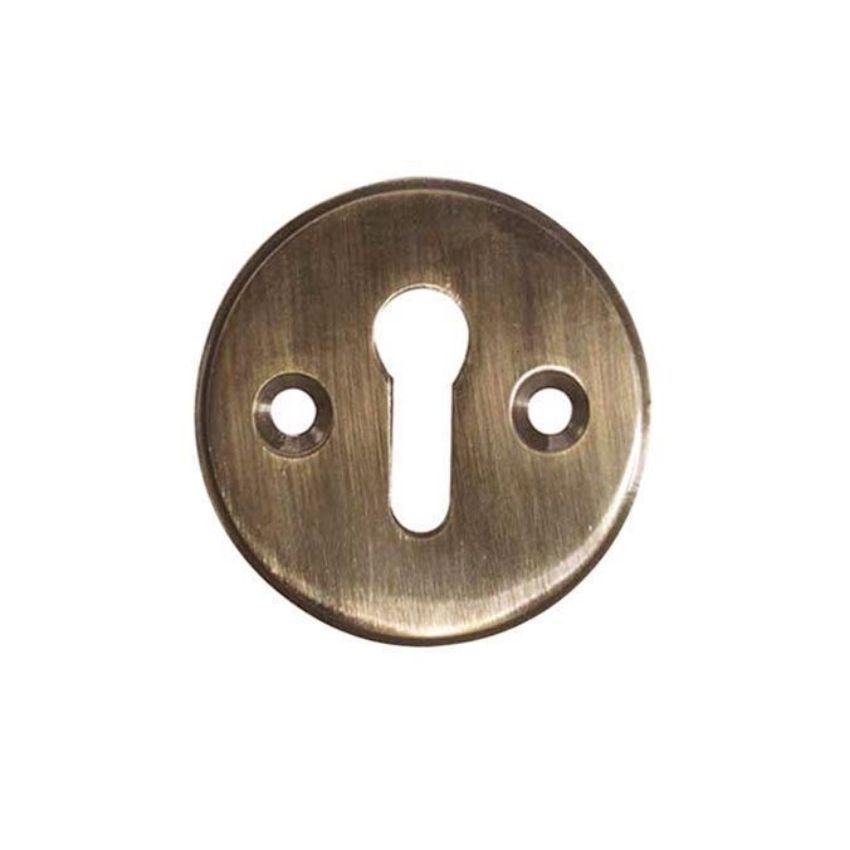 Jedo Standard Escutcheons- Antique Brass- JV603AB