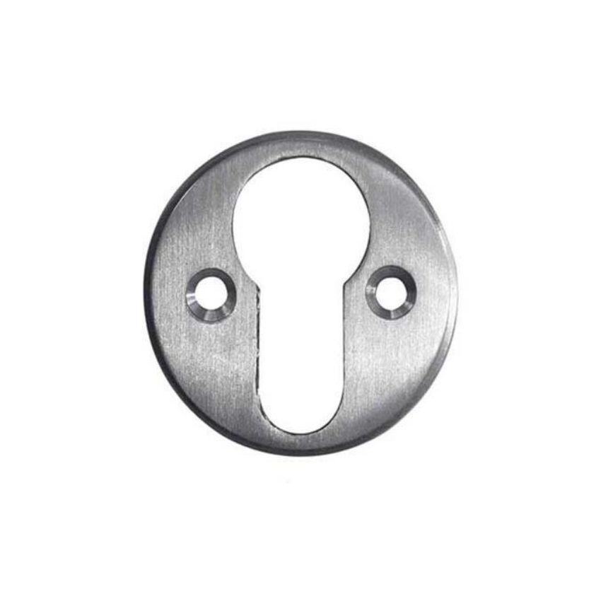 Jedo Euro Profile Escutcheons- Satin Chrome - JV603ESC