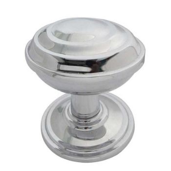 Jedo Ronson Mortice Knob- Polished Nickel- JV65PN Jedo Ronson Mortice Knob- Polished Nickel- JV65PN
