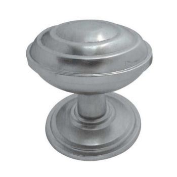 Jedo Ronson Mortice Knob- Satin Nickel- JV65SN Jedo Ronson Mortice Knob- Satin Nickel- JV65SN
