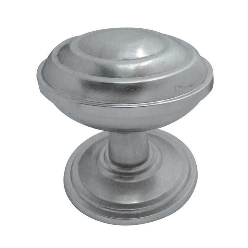 Jedo Ronson Mortice Knob- Satin Nickel- JV65SN