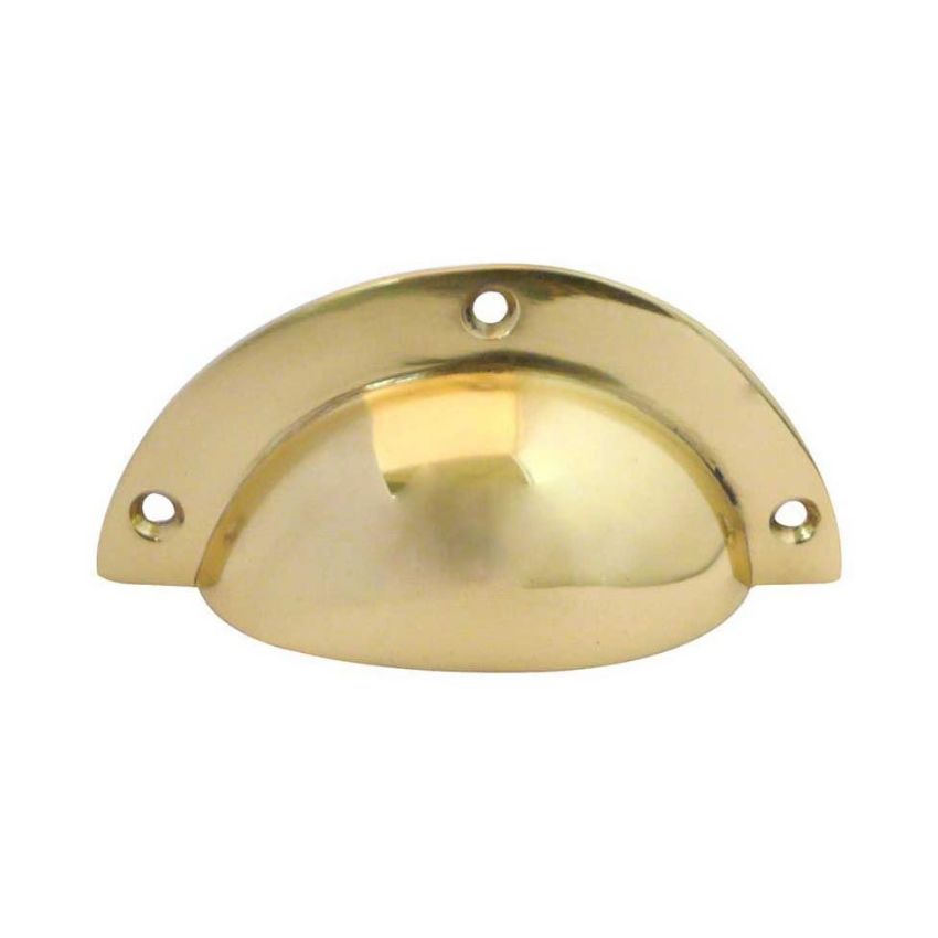 Jedo Cup Pull- Polished Brass- JV423PB