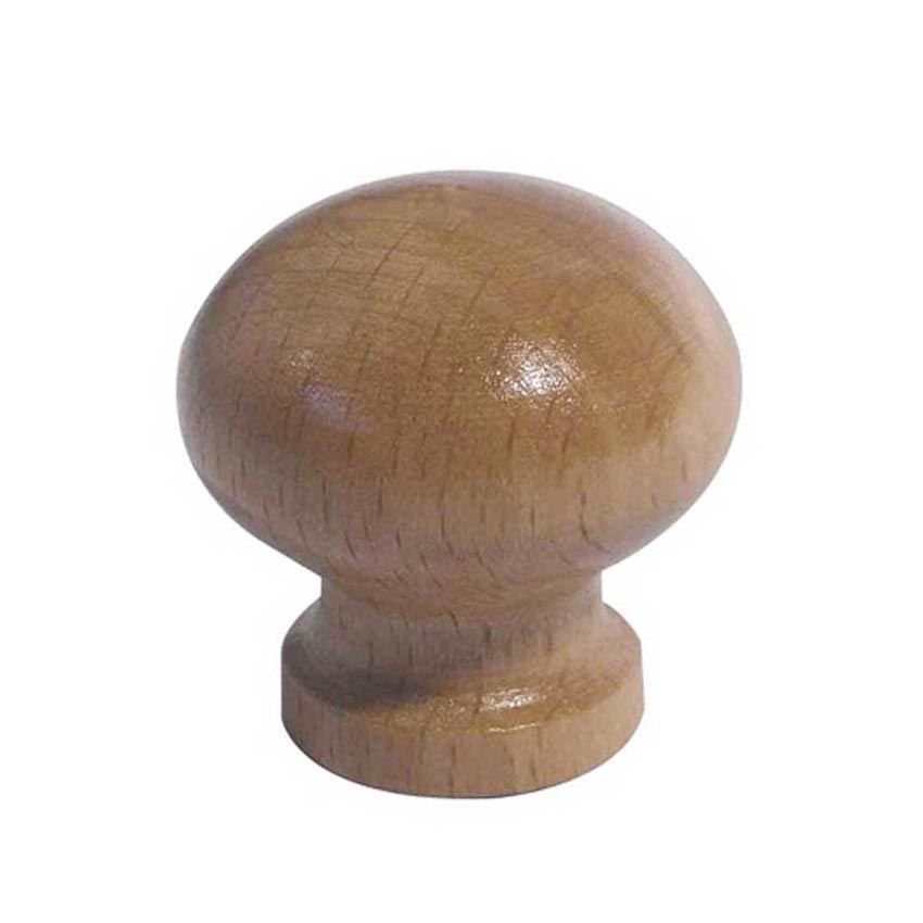 Jedo Varnished Wooden Knobs- JKA30A 