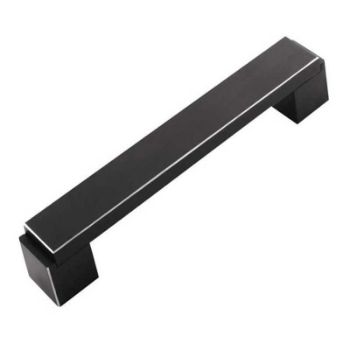 Ritto Cabinet Handle- Black Gloss- GA10BG  Ritto Cabinet Handle- Black Gloss- GA10BG