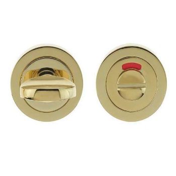 Jedo Turn & Release with Indicator- Polished Brass - JV421PVD Jedo Turn & Release with Indicator- Polished Brass - JV421PVD