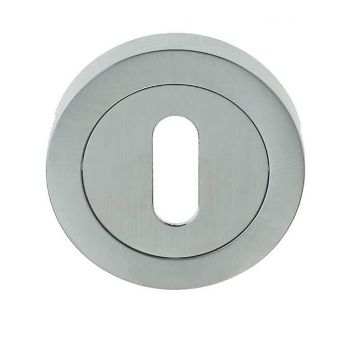 Jedo Standard Key Profile Escutcheon - Satin Chrome - JV503SC Jedo Standard Key Profile Escutcheon - Satin Chrome - JV503SC