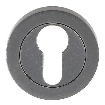 Jedo Euro Profile Escutcheon - Rustic - JV503ERUS  Jedo Euro Profile Escutcheon - Rustic - JV503ERUS