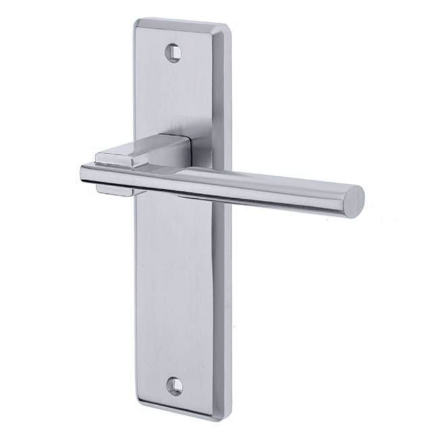Jedo Delta Door Handle- Satin Chrome
