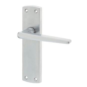 Jedo Bray Latch Door Handle- Satin Chrome- JV391SC Jedo Bray Latch Door Handle- Satin Chrome- JV391SC