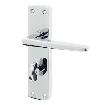 Jedo Bray WC Bathroom Door Handle- Polished Chrome- JV393PC Jedo Bray WC Bathroom Door Handle- Polished Chrome- JV393PC