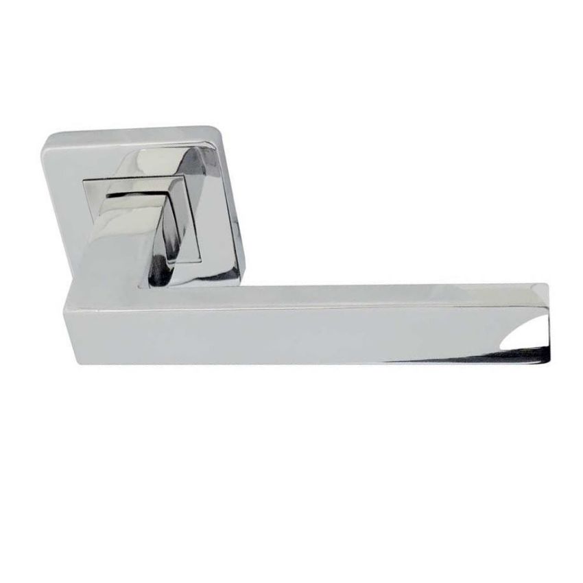 Jedo Sirius Polished Steel Door Handle- Satin Stainless Steel- JPS280PSS 