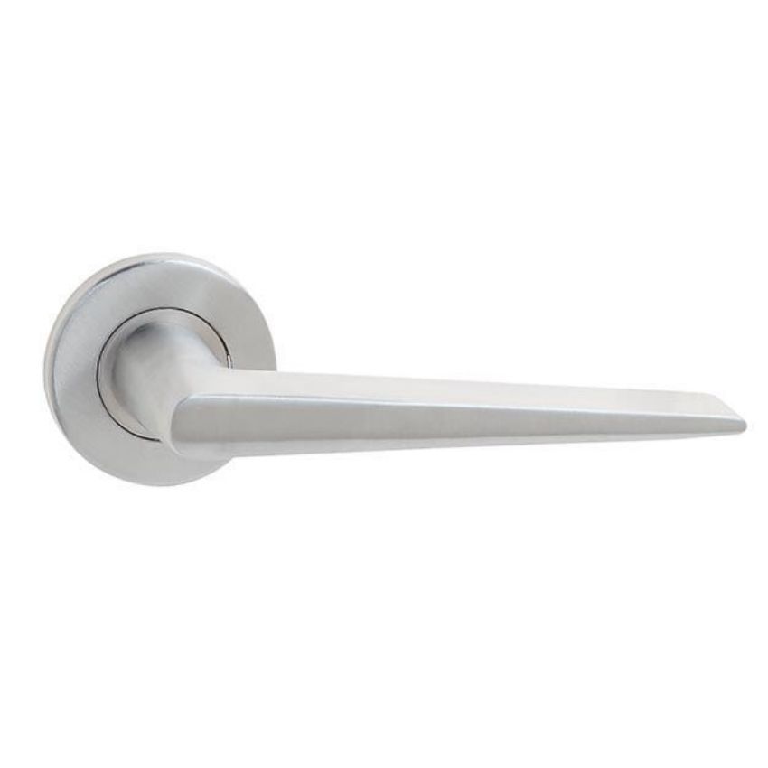 Jedo Meteor Satin Stainless Steel Door Handle- Satin Stainless Steel- JPS360PSS 