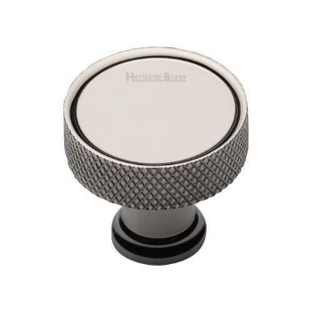 Florence Knurled Design Cabinet Knob in Polished Nickel Finish - C4548-PNF Florence Knurled Design Cabinet Knob in Polished Nickel Finish - C4548-PNF