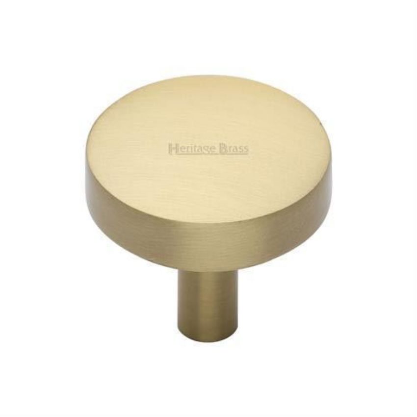 Tayo Cabinet Knob in Satin Brass Finish - C3875-SB 