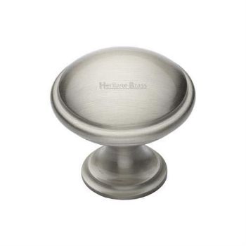 Domed Cabinet Knob in Satin Nickel Finish - C3950-SN Domed Cabinet Knob in Satin Nickel Finish - C3950-SN