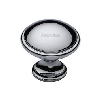 Domed Cabinet Knob in Polished Chrome Finish - C3950-PC Domed Cabinet Knob in Polished Chrome Finish - C3950-PC