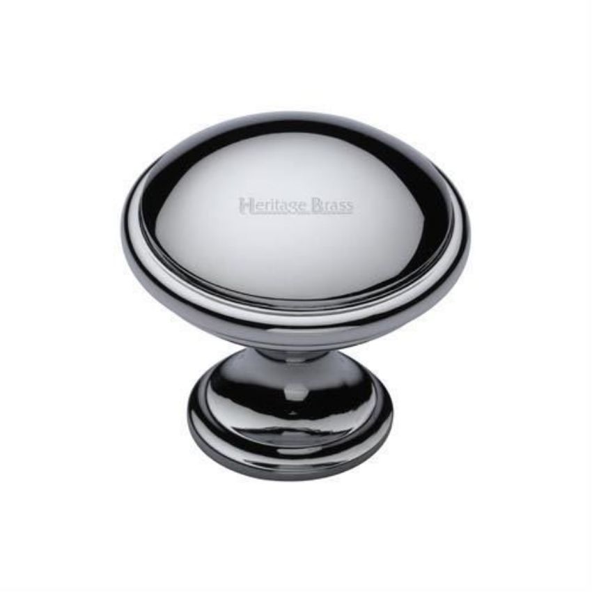 Domed Cabinet Knob in Polished Chrome Finish - C3950-PC