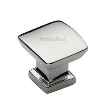 Plinth Cabinet Knob in Polished Nickel Finish - C4382-PNF Plinth Cabinet Knob in Polished Nickel Finish - C4382-PNF