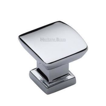 Plinth Cabinet Knob in Polished Chrome Finish - C4382-PC Plinth Cabinet Knob in Polished Chrome Finish - C4382-PC