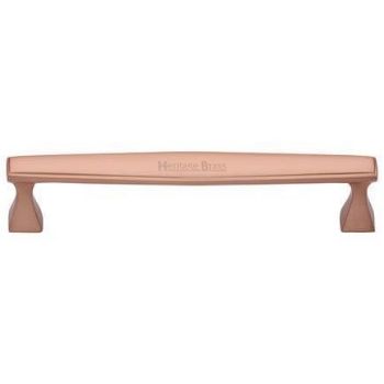 Cabinet Pull Deco Design in Satin Rose Gold Finish - C0334-SRG Cabinet Pull Deco Design in Satin Rose Gold Finish - C0334-SRG