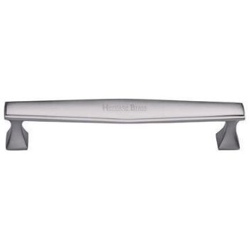 Cabinet Pull Deco Design in Satin Chrome Finish - C0334-SC  Cabinet Pull Deco Design in Satin Chrome Finish - C0334-SC
