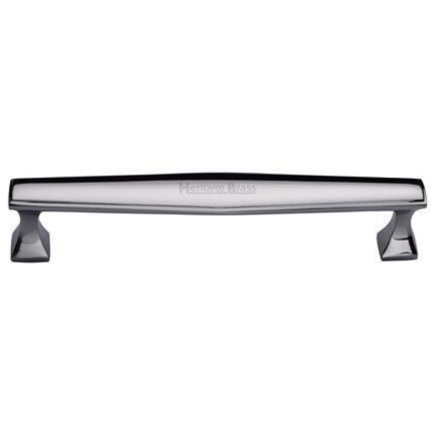 Cabinet Pull Deco Design in Polished Chrome Finish - C0334-PC