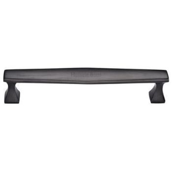 Cabinet Pull Deco Design in Matt Black Finish - C0334-BKMT Cabinet Pull Deco Design in Matt Black Finish - C0334-BKMT