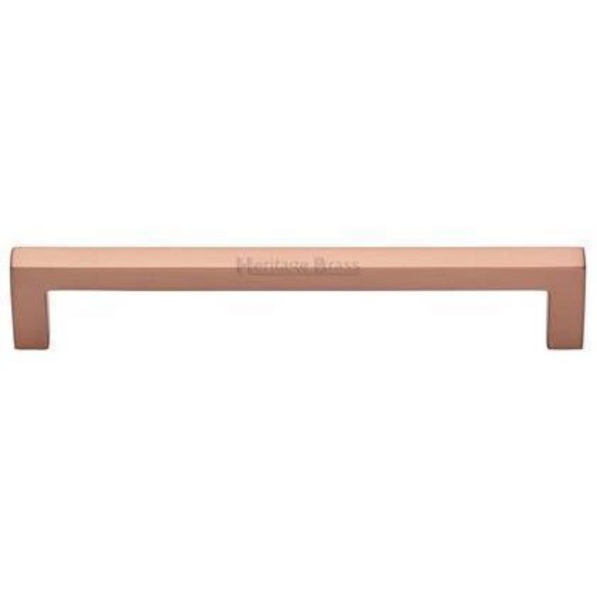 City Design Cabinet Handle in Satin Rose Gold Finish - C0339-SRG