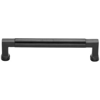 Cabinet Pull Bauhaus Design in Matt Black Finish - C0312-BKMT  Cabinet Pull Bauhaus Design in Matt Black Finish - C0312-BKMT