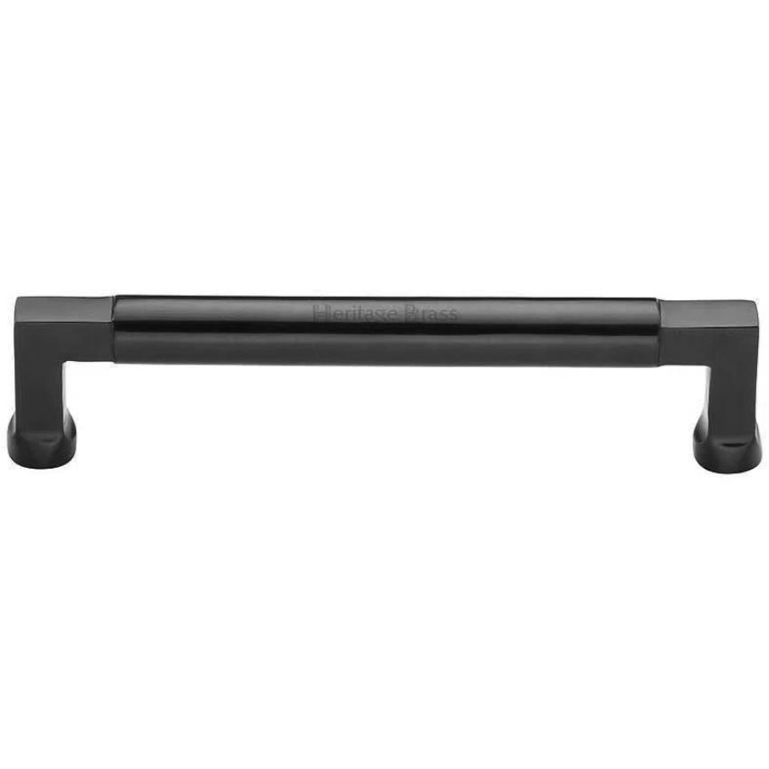 Cabinet Pull Bauhaus Design in Matt Black Finish - C0312-BKMT 